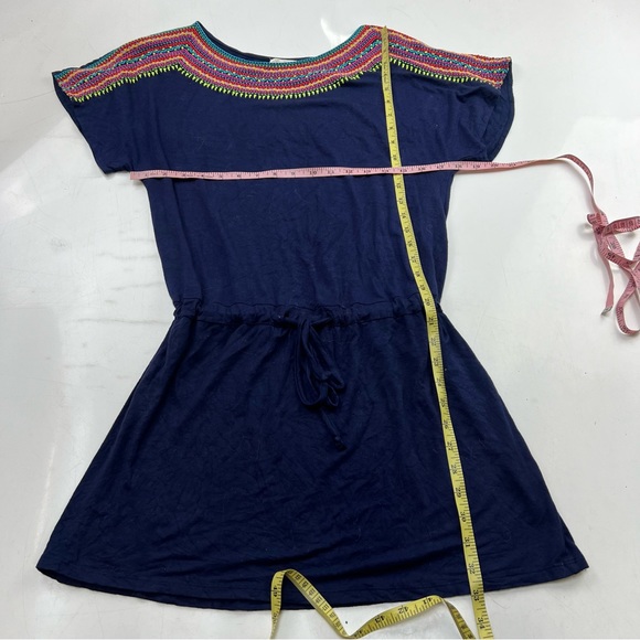 Thoshanna women’s  blue dress embroidered S L96-23 - Picture 5 of 6